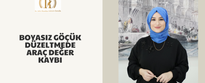 Boyasız Göçük Düzeltmede Araç Değer Kaybı 4