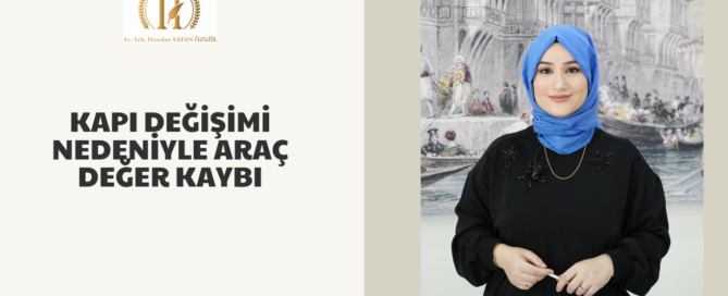 Kapı Değişimi Nedeniyle Araç Değer Kaybı 2