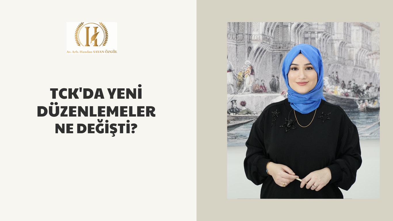 tckda yeni duzenlemeler