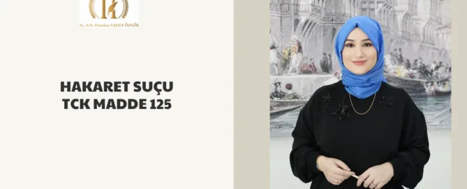 Hakaret Suçu TCK Madde 125 2