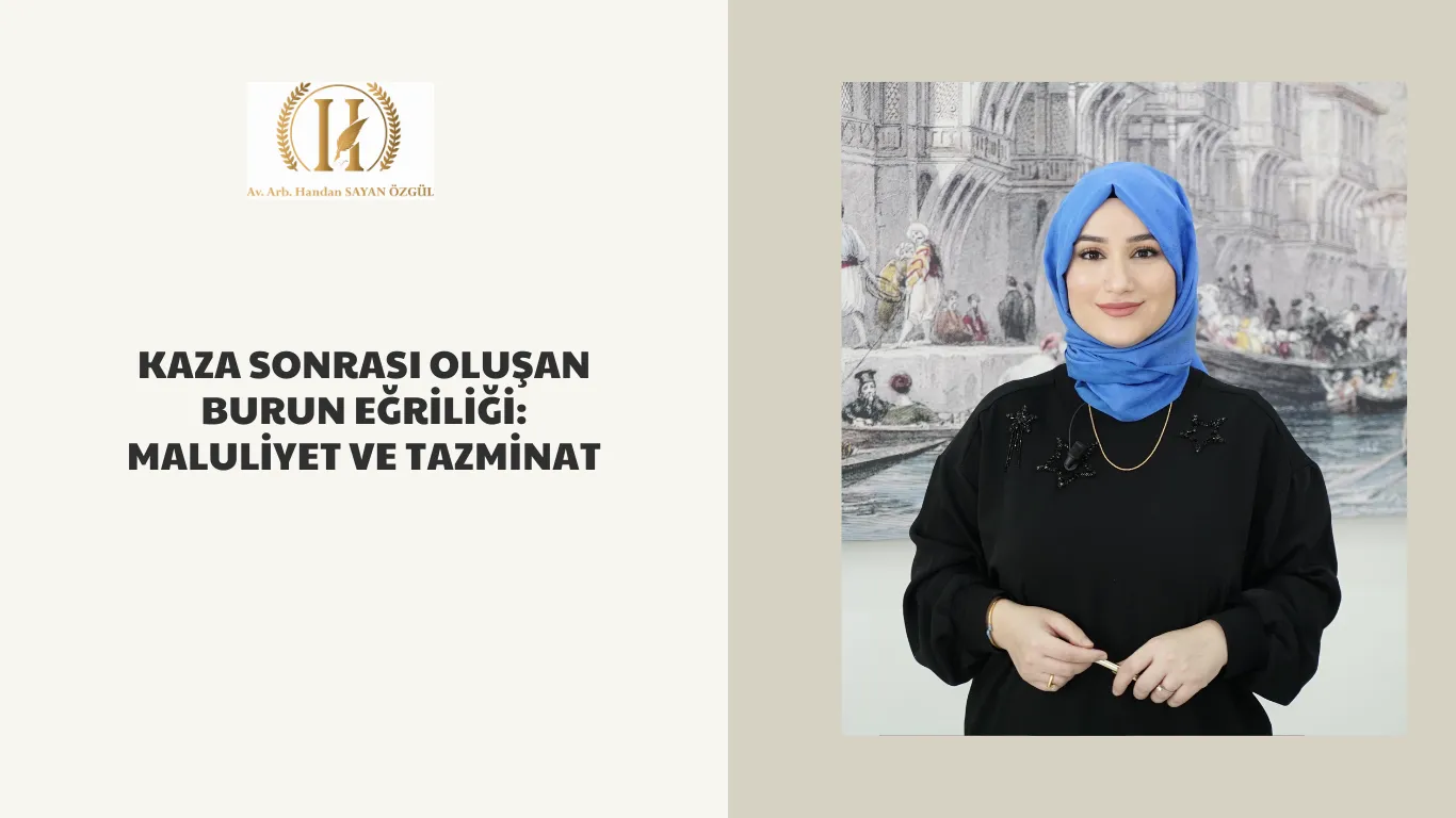 kaza sonrasi olusan burun egriligi