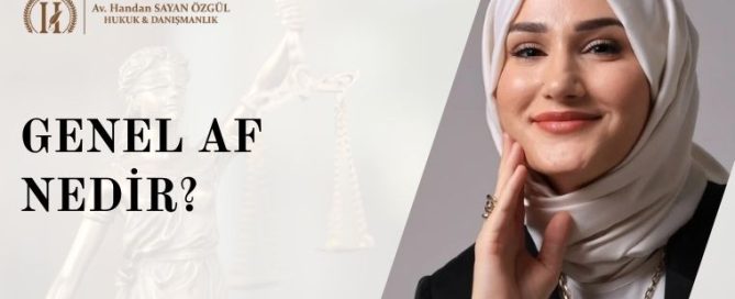 Genel Af Nedir? Türkiye'de Af Nasıl Çıkar, Türleri ve Geçmiş Aflar 10 Genel Af Nedir