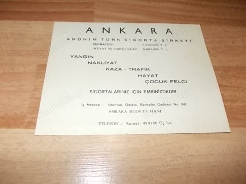 Ankara Anadolu Türk Sigorta değer kaybı Ankara Anadolu Türk Sigorta değer kaybı