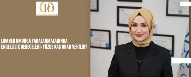 Lomber Omurga Yaralanmalarında Engellilik Dereceleri: Yüzde Kaç Oran Verilir? 10